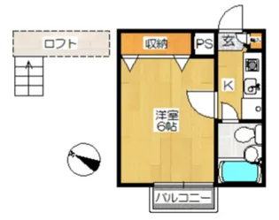 ジュネパレス千葉第31【2階】の間取り
