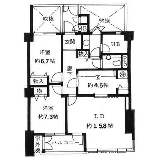 東京都渋谷区代々木5【マンション】の間取り
