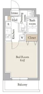 アルファコートお花茶屋2【1階】の間取り