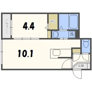癒禅07【3階】の間取り