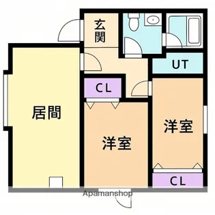 エクセレント豊川【3階】の間取り