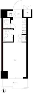 ルーブル大井町弐番館【12階】の間取り