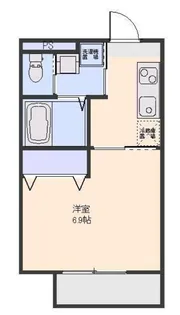ルミエールコート S【2階】の間取り