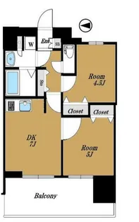 東京都江東区東陽3【マンション】の間取り