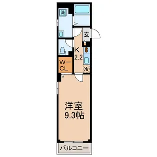 神奈川県横浜市西区中央1【マンション】の間取り