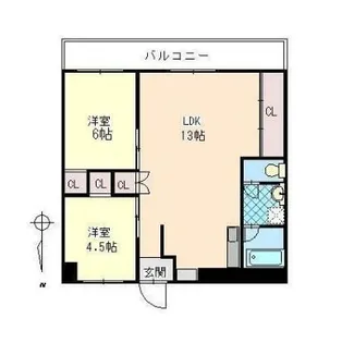 グランメゾン【8階】の間取り