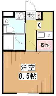 アネックス栄町【1階】の間取り
