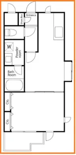 第2ウィスタリアマンション【1階】の間取り