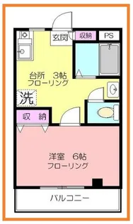 ヴェルデュール【1階】の間取り