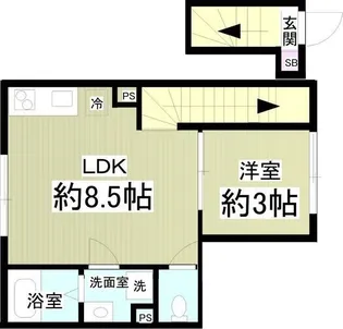 プラチナレジデンス千石【2階】の間取り