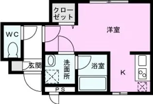 リブリ・サン・ウエスト【1階】の間取り