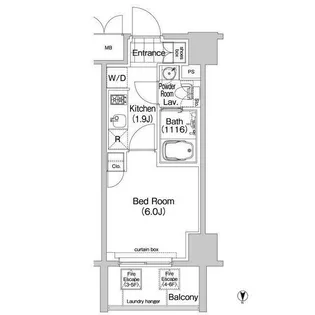 コンフォリア春日富坂【2階】の間取り