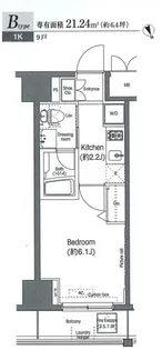 プラウドフラット新大塚【4階】の間取り