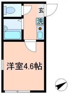 ラフィーネ上石神井【2階】の間取り
