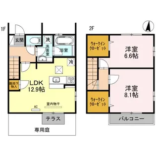 ロイヤル コントラーダの間取り