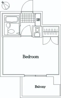 ヴエラハイツ鶴見【3階】の間取り