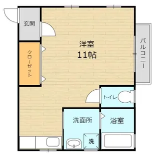 塚原コーポ【2階】の間取り