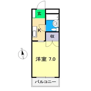 ライトハウス大津 II【3階】の間取り