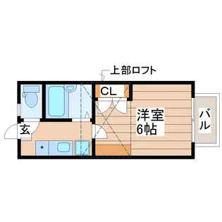 Myst(ミスト)【2階】の間取り