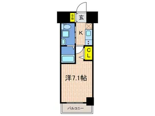 グルーブAriaトアロード【4階】の間取り