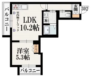 フォレストファミリア経堂【3階】の間取り