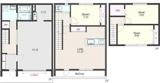 Grace Pal【3階】の間取り