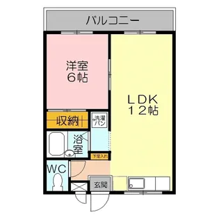 レックハウス セレーノ【2階】の間取り