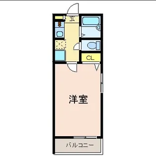 MONTBLANC大島 (モンブラン大島)【3階】の間取り