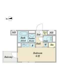 NEXTAGE SHIGARAKI【2階】の間取り