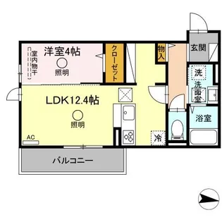 TSコート大津【1階】の間取り