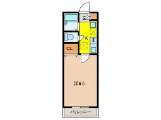 エテュード芦屋川【1階】の間取り