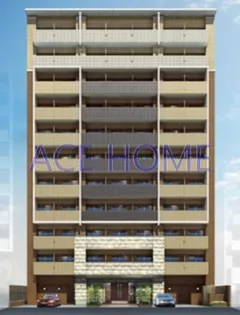 プレサンス上町台東平【3階】の外観