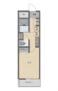 ヤーニング三日町【1階】の間取り