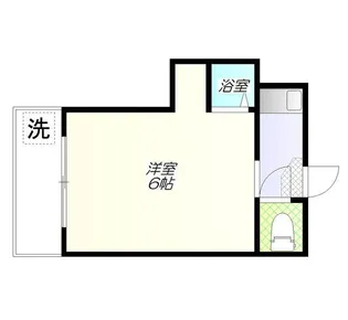 ソリューション門前仲町【3階】の間取り