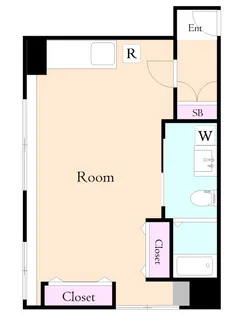 メゾン米田【4階】の間取り