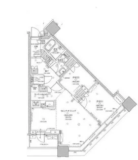 目黒第一マンションズ【10階】の間取り