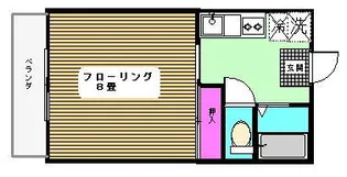 プリエール高田【2階】の間取り