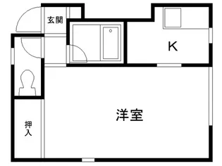 スーピック小柳【1階】の間取り