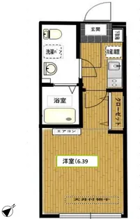 アーバンステージ幡ヶ谷【2階】の間取り