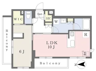ルミナス駒場【3階】の間取り