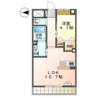 パラシオ レイ【2階】の間取り