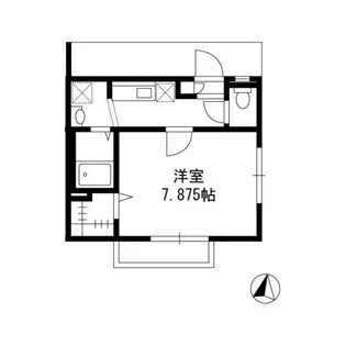 セレ中目黒【2階】の間取り