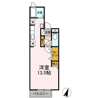 セジュールVIP IN【1階】の間取り