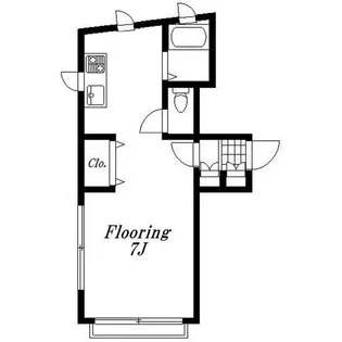 グランドール下北沢【1階】の間取り