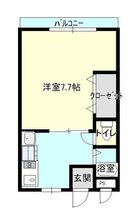 サンフェニックスB棟【1階】の間取り