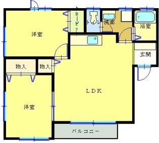 サクラメゾン【1階】の間取り