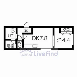 M・force月寒東【3階】の間取り