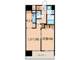 パ-クキュ-ブ板橋本町の間取り