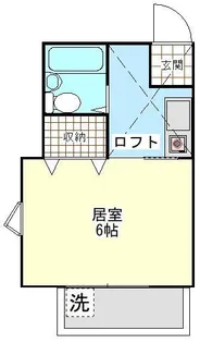 エルムハイツ追浜【2階】の間取り
