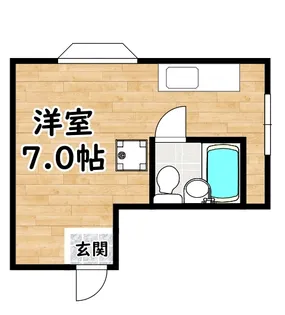 メゾンレオ野里【3階】の間取り